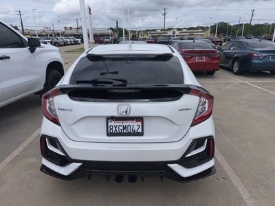 2021 Honda Civic Hatchback Sport