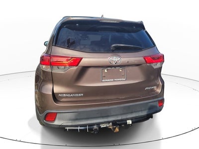 2017 Toyota HIGHLANDER XLE