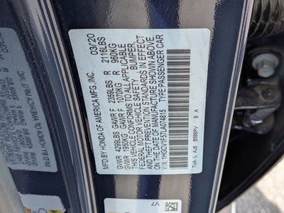 2020 Honda Accord EX-L