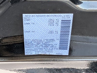 2024 Nissan Altima 2.5 SV