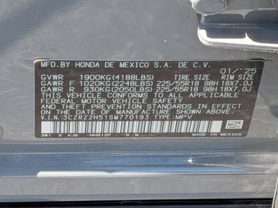 2025 Honda HR-V Sport