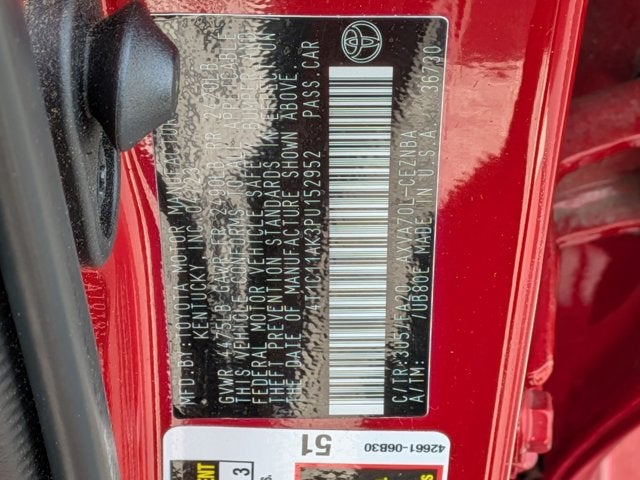 2023 Toyota Camry LE