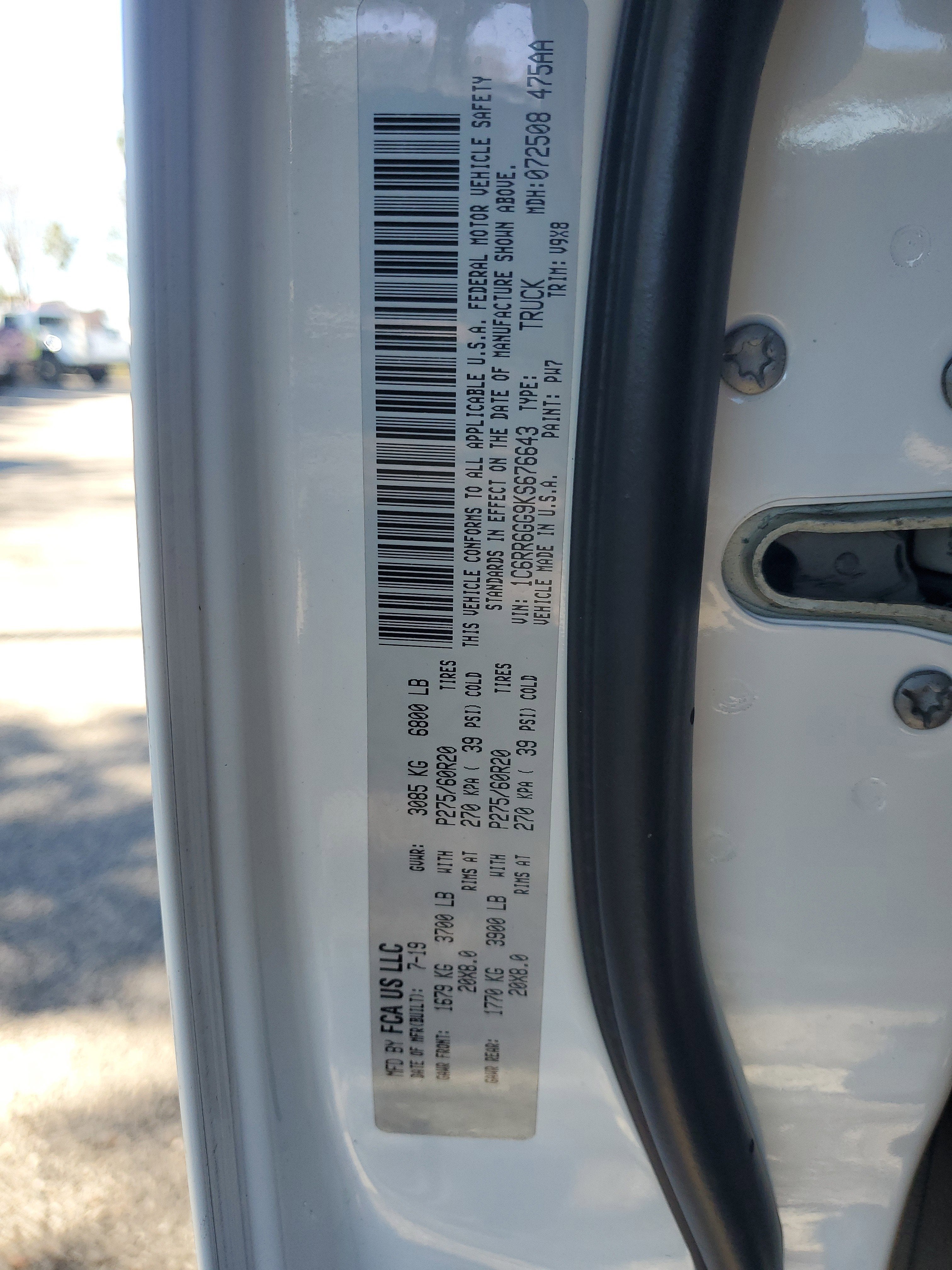 2019 RAM 1500 Classic Warlock