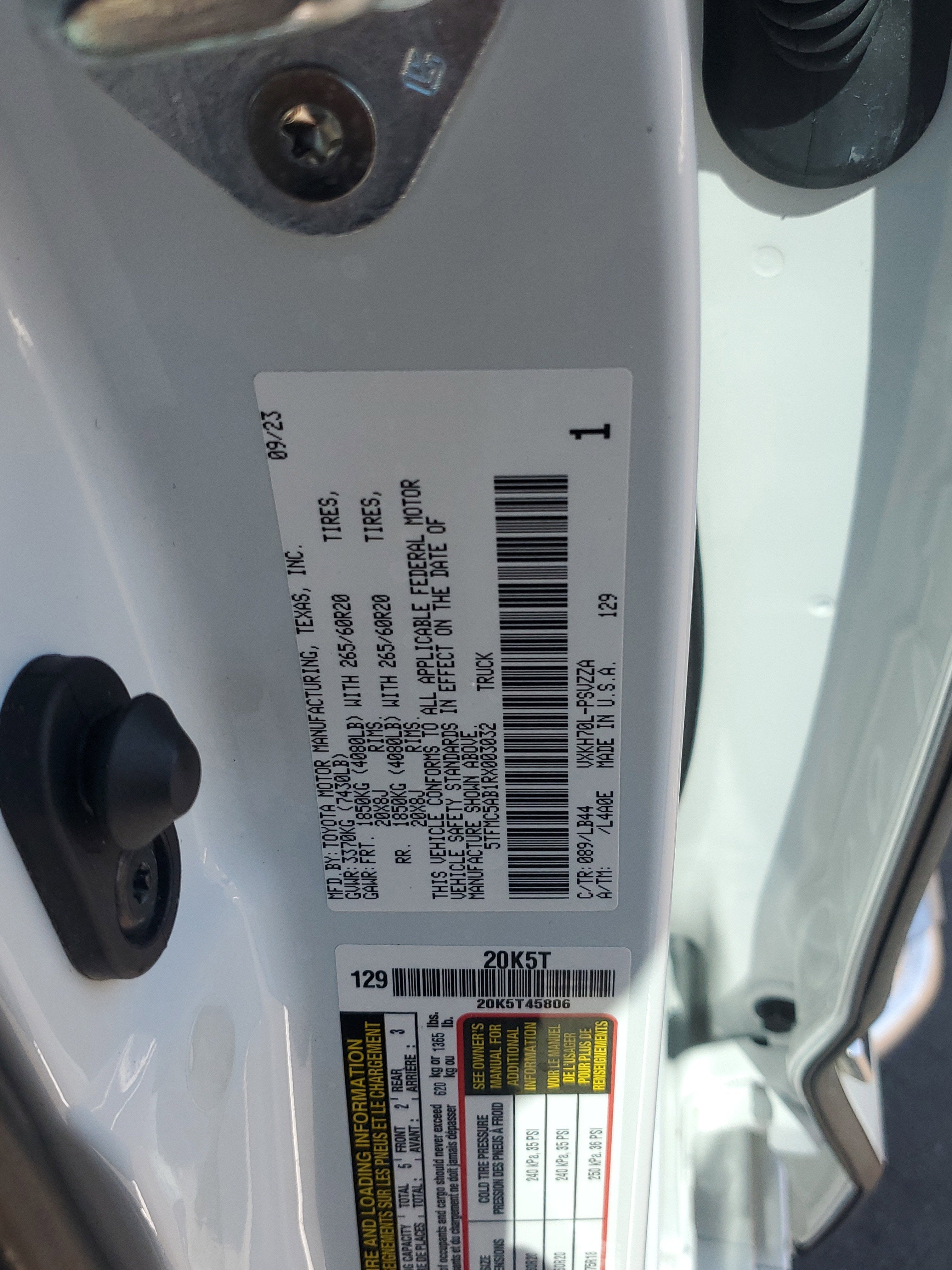 2024 Toyota Tundra 2WD 1794 Edition Hybrid