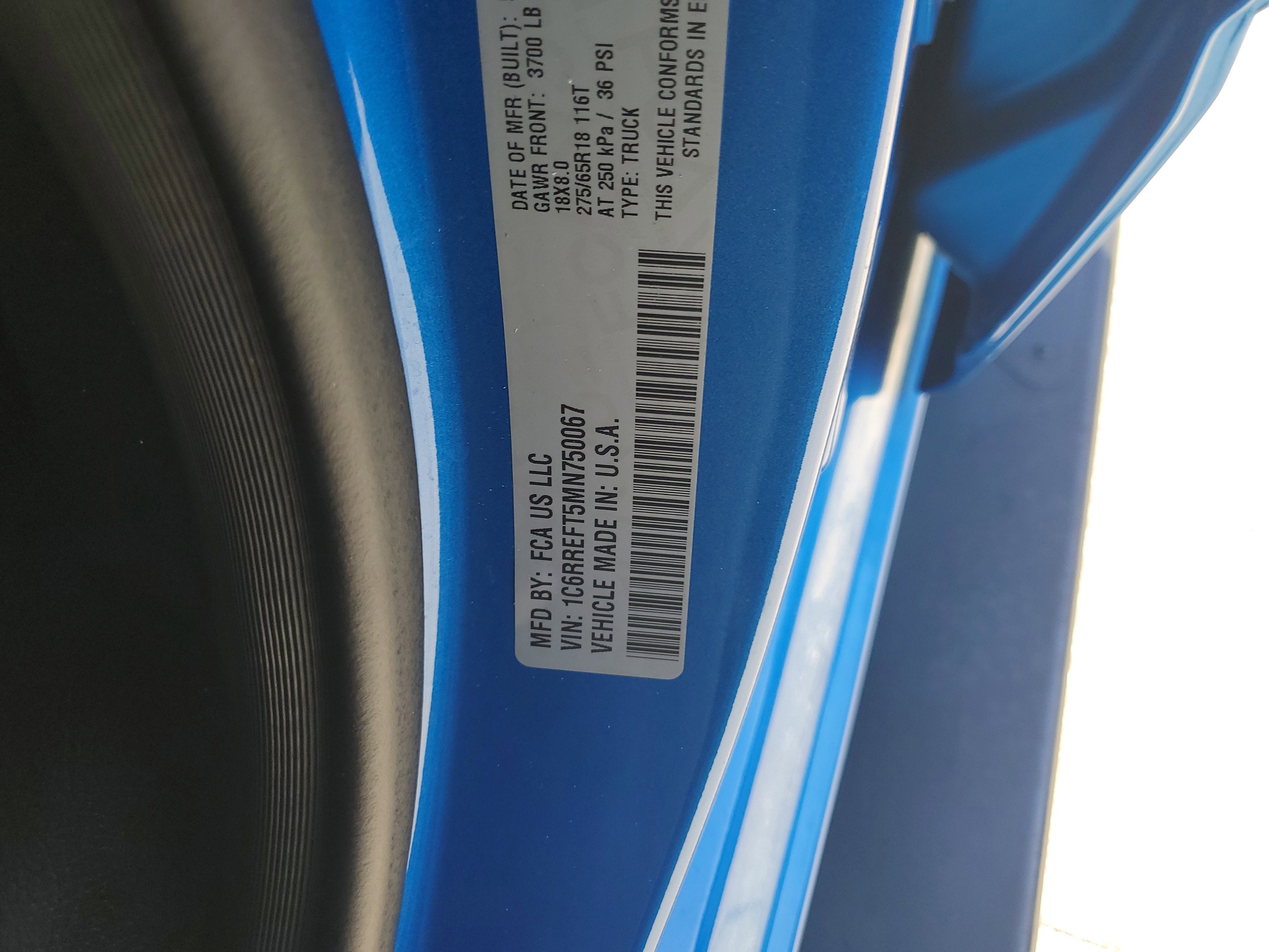 2021 RAM 1500 Big Horn