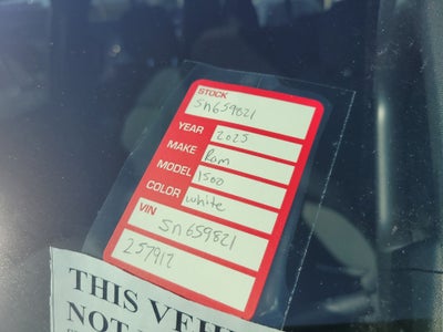 2025 RAM 1500 Big Horn