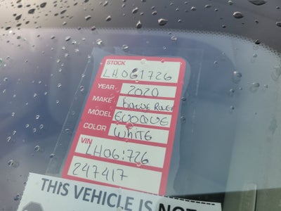 2020 Land Rover Range Rover Evoque S