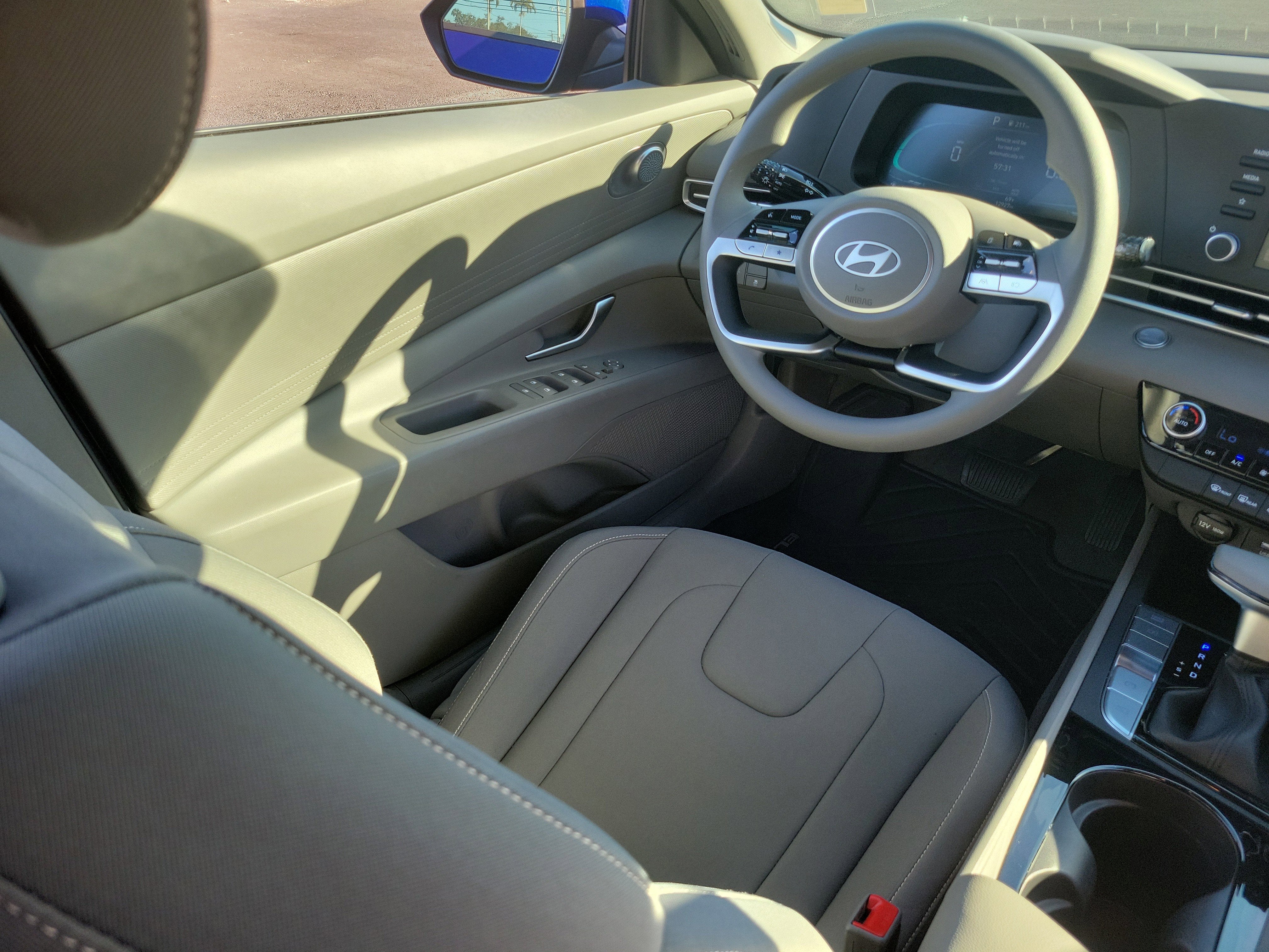 2025 Hyundai Elantra Hybrid Blue