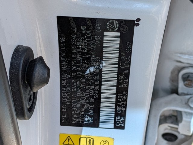 2018 Lexus ES ES 350