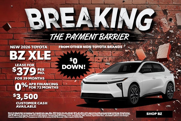 New 2026 Toyota BZ