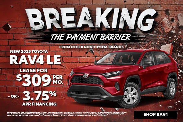 NEW 2025 TOYOTA RAV4 LE