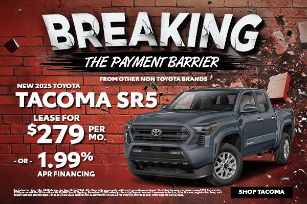 NEW 2025 TOYOTA TACOMA SR5