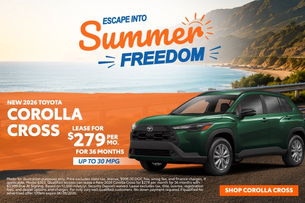 2026 Toyota Corolla Cross
