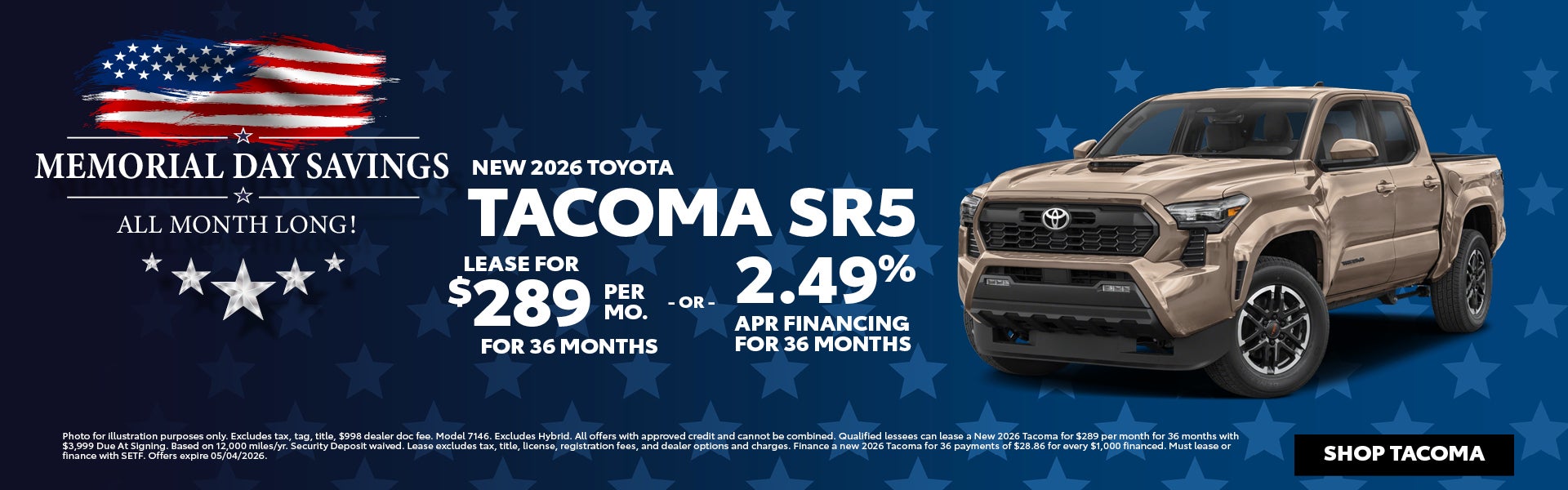2026 Toyota Tacoma