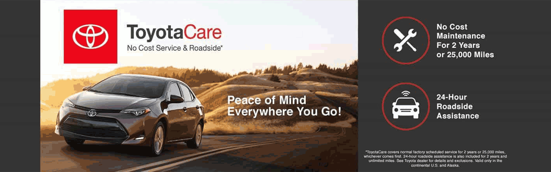 Toyota Care No cost service