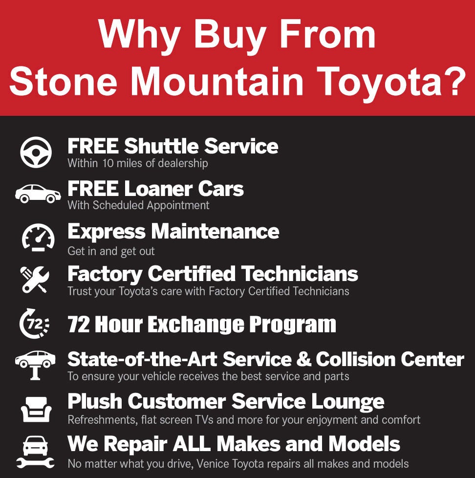 Stone Mountain Toyota in Lilburn GA